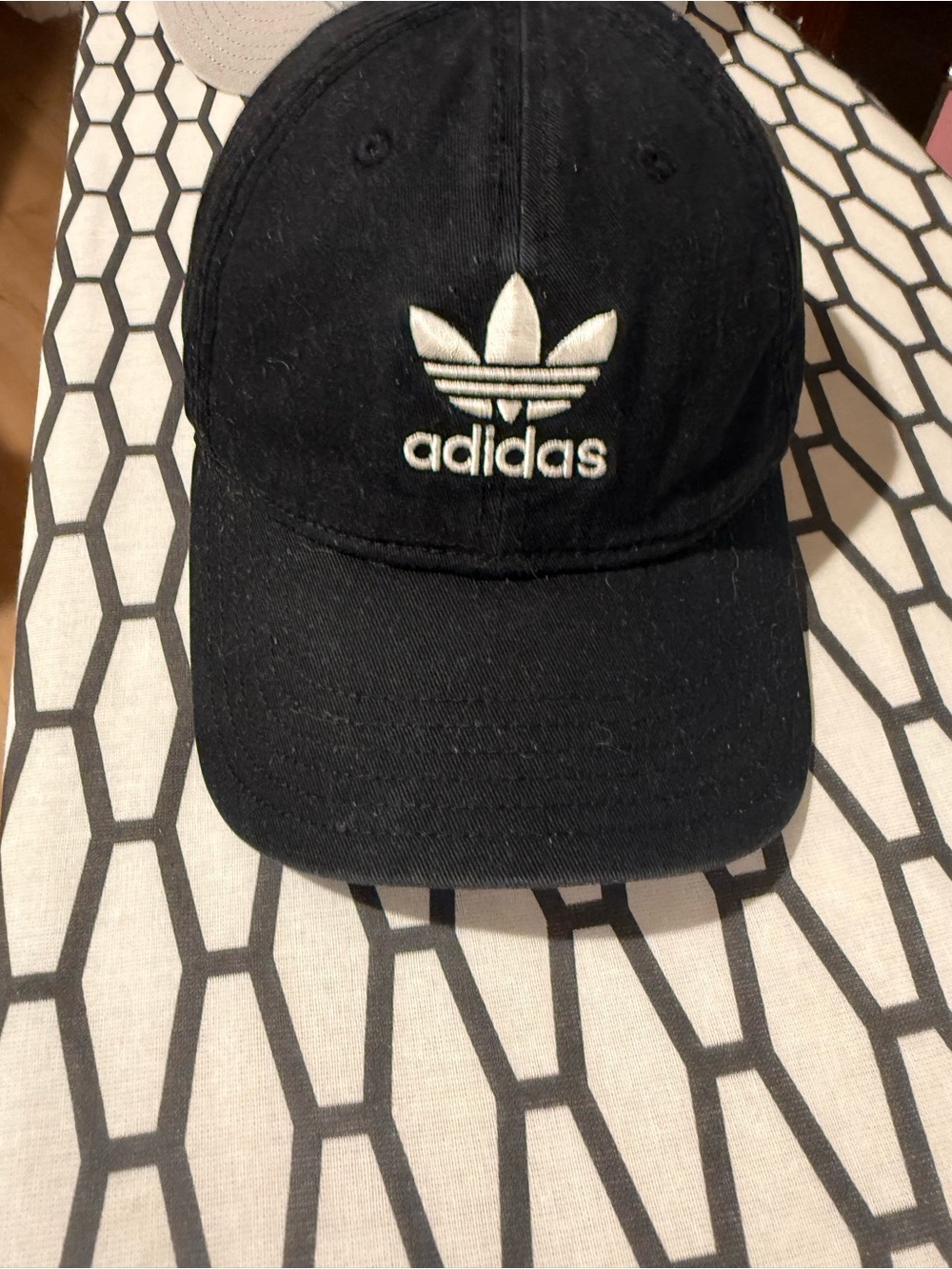 Adidas Originals relaxed strap back Hat in Black